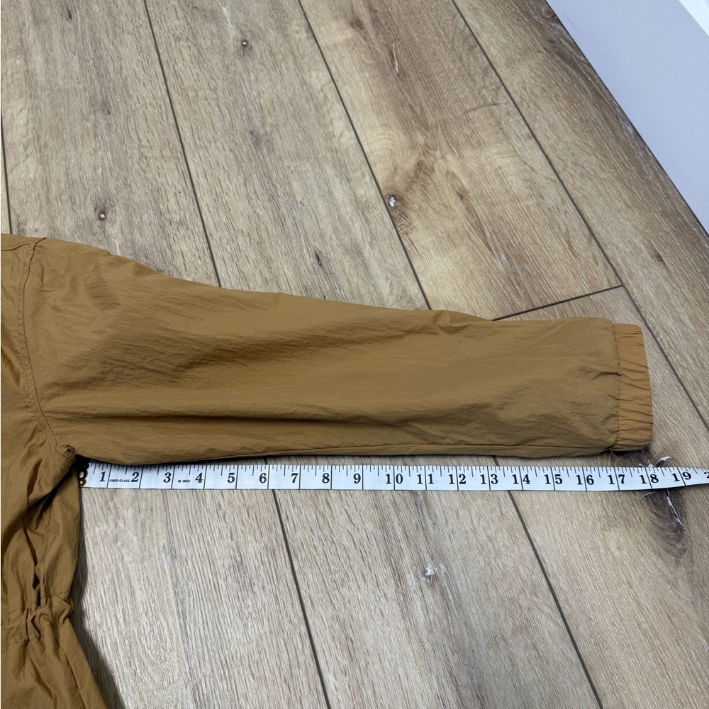 A New Day Women's Tan Hooded Water Resistant Jacket Small - Picture 8 of 12